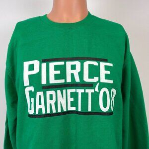 Paul Pierce Kevin Garnett Boston Celtics 2008 Crewneck Sweatshirt NBA Size L